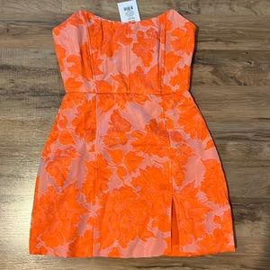 Showpo pink and orange dress